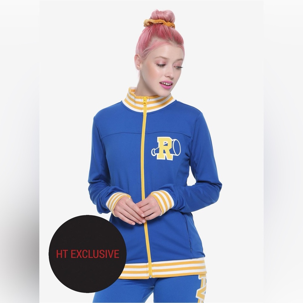 NEW Riverdale Girls Varsity Track Jacket Hot Topic Exclusive Small medium